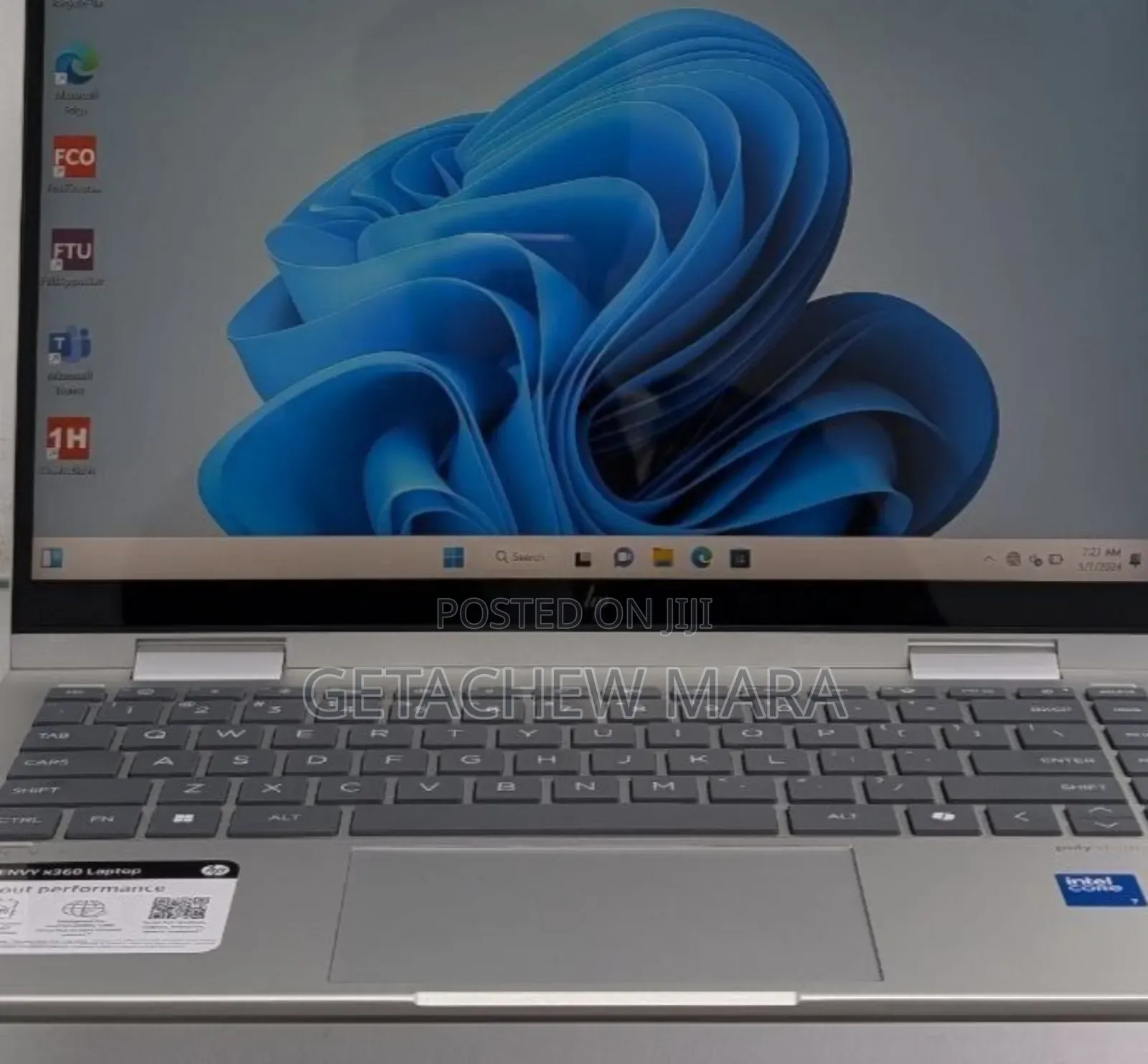 New Laptop HP Envy X360 16GB Intel Core I7 SSD 1T