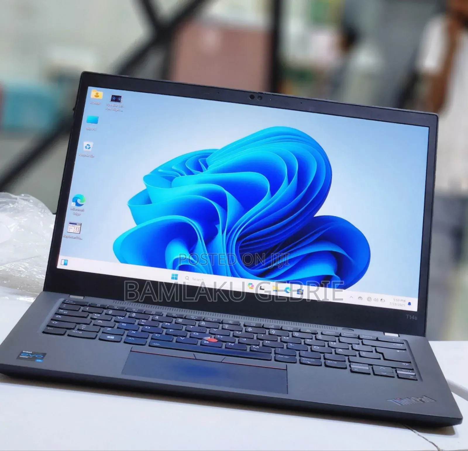 New Laptop Lenovo ThinkPad T14s G4 16GB Intel Core I7 SSD 512GB