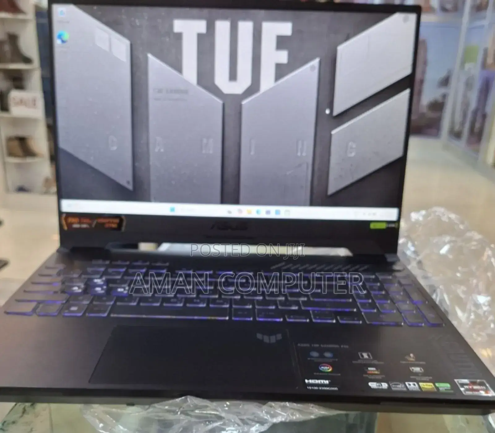New Laptop Asus TUF Gaming A15 16GB AMD Ryzen 7 SSD 512GB