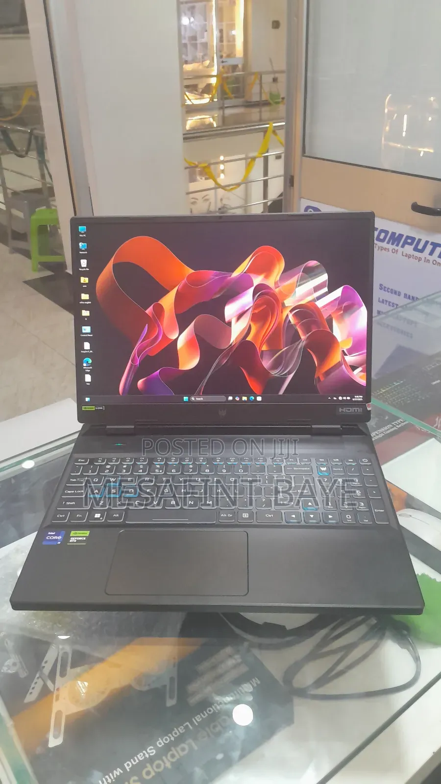 New Laptop Acer Predator Helios Neo 16 16GB Intel Core I9 SSD 1T
