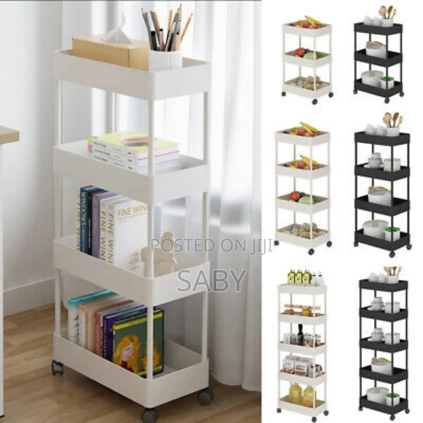 4-Layer Kitchen Rack