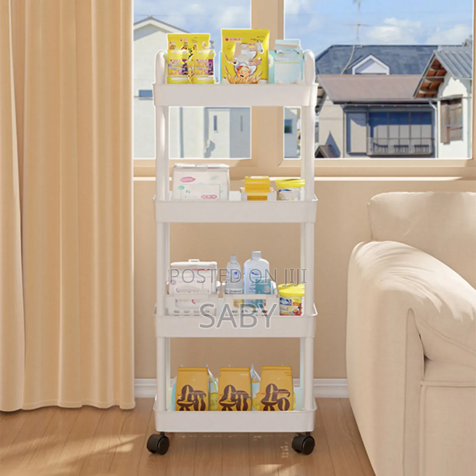 4-Layer Kitchen Rack