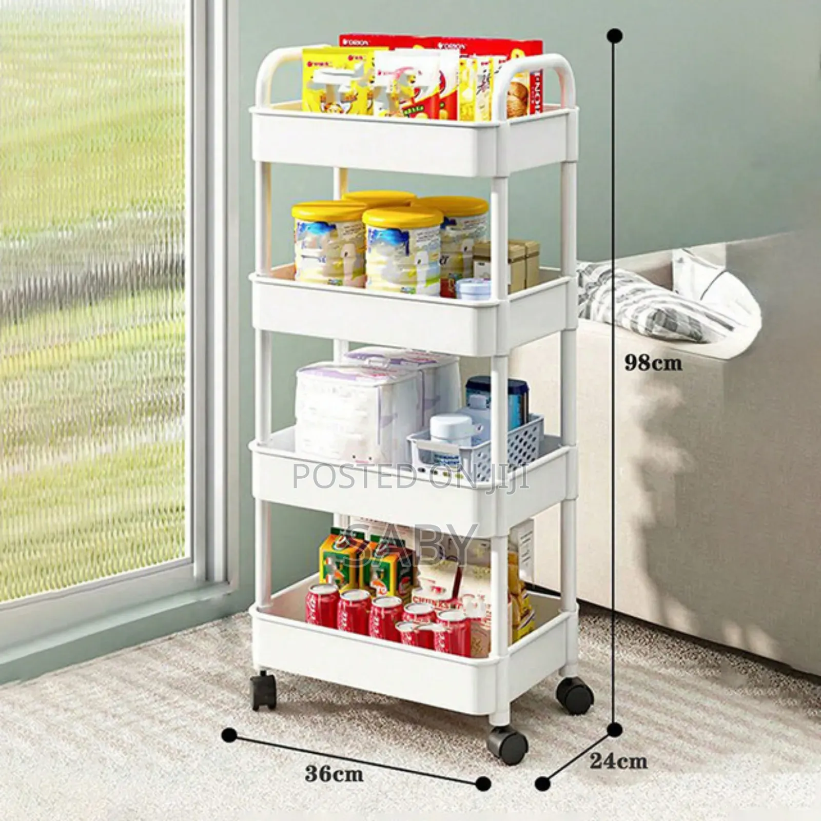 4-Layer Kitchen Rack