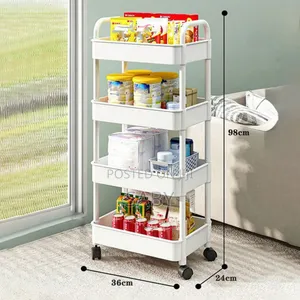 4-Layer Kitchen Rack