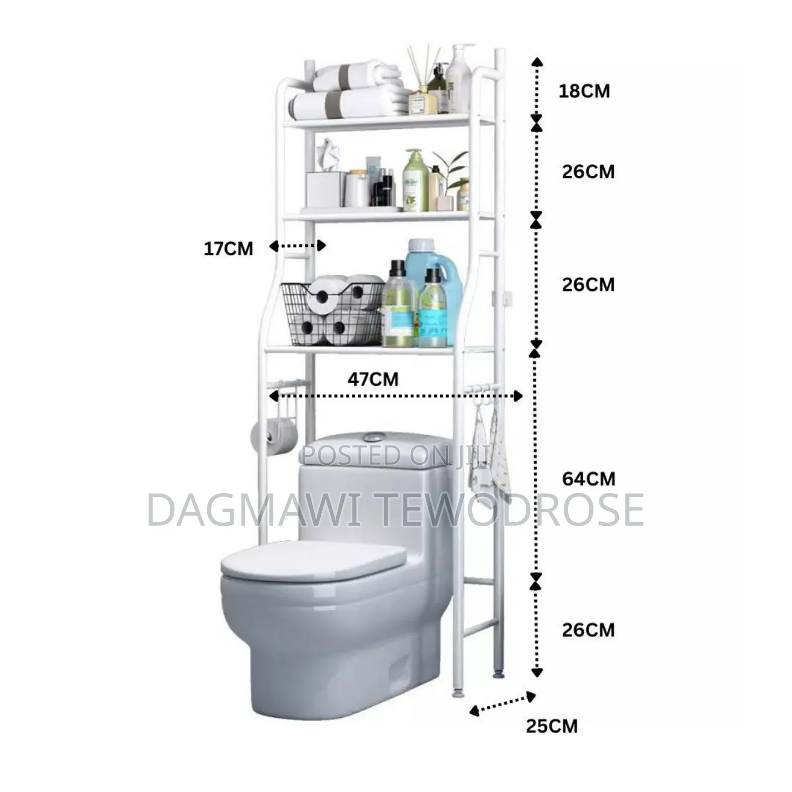  Over Toilet Wc Rack
3tier Washing Machine/Toilet Rack