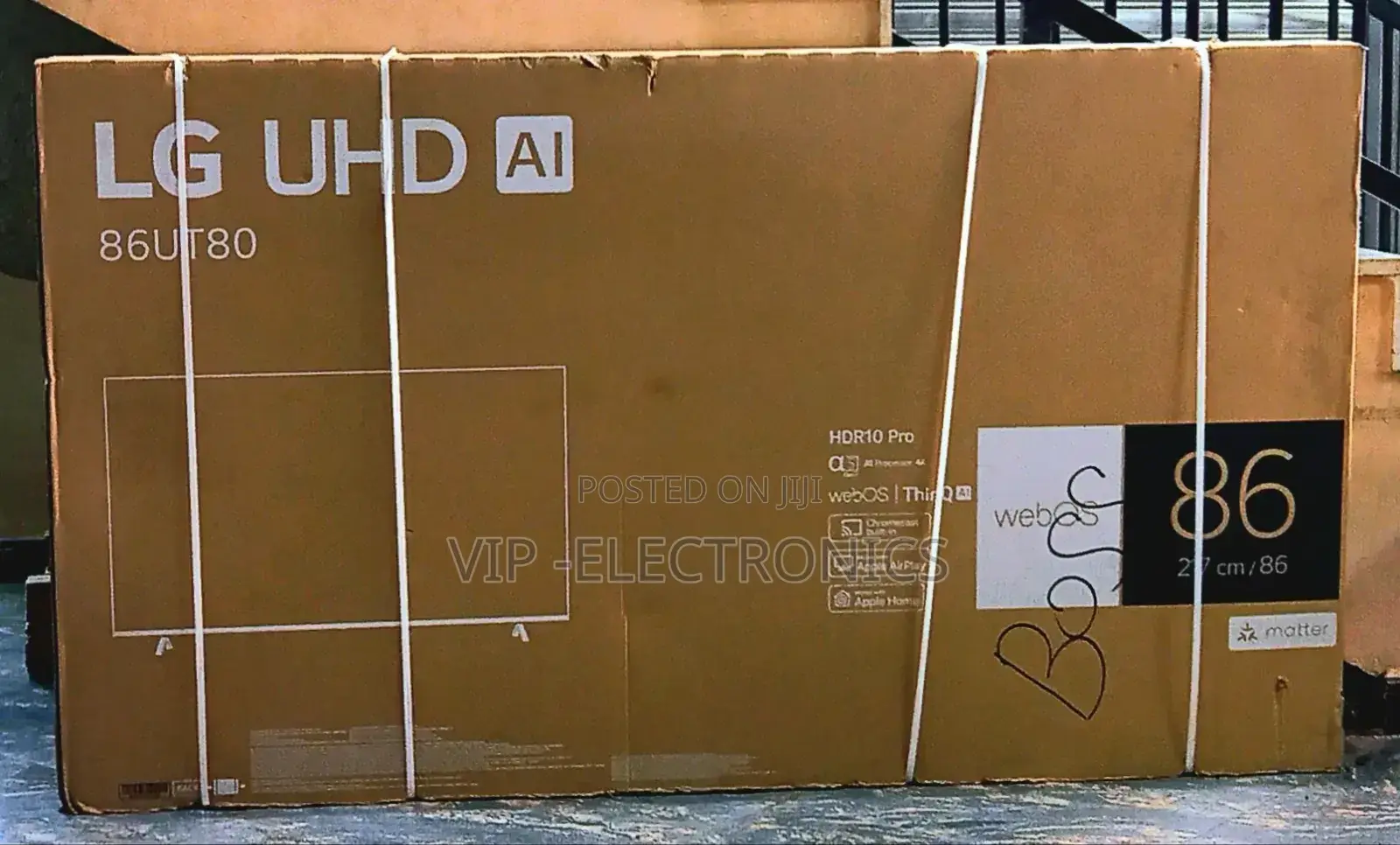 Lg 86 Inch Tv Smart 4kuhd Ut80 New Rv