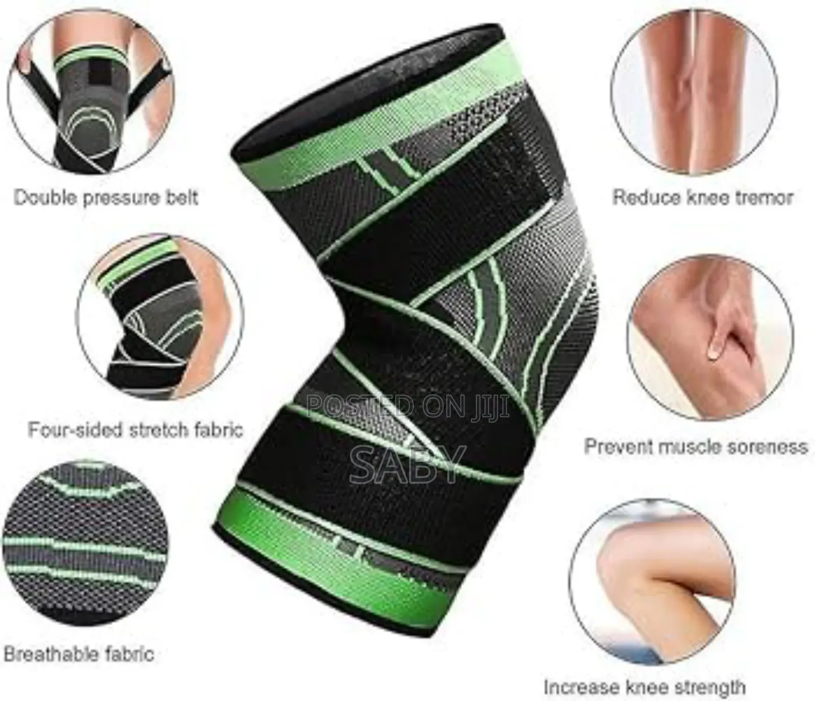 1pcs Leo Star Knee Support Belt