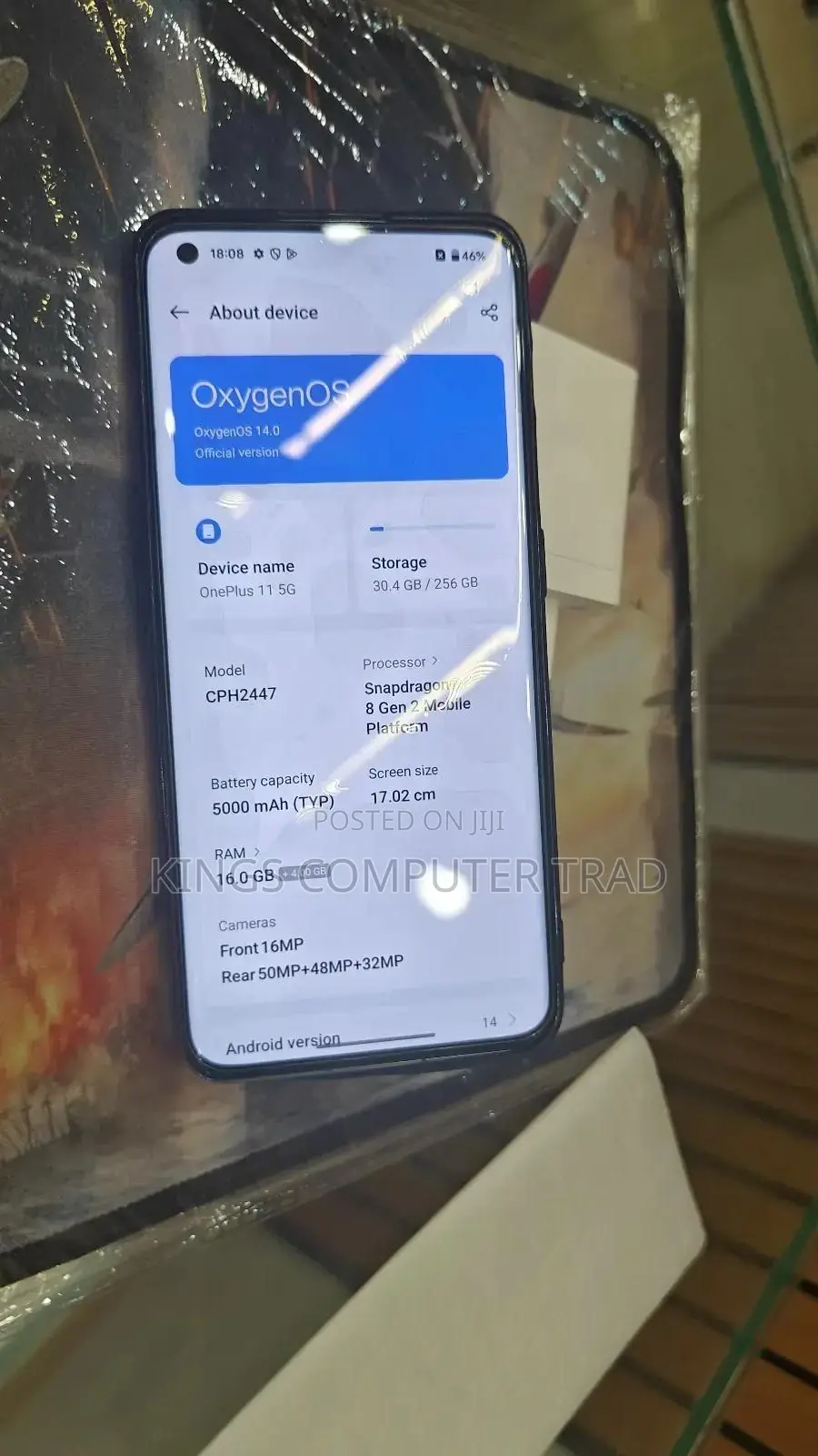 New OnePlus 11 256 GB Gray