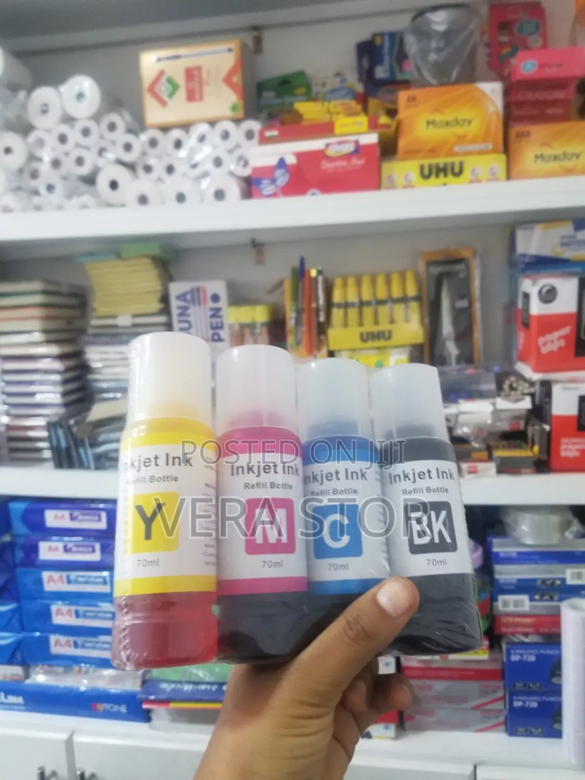 Premium Color Compatible Printer Ink Refill Bottle
