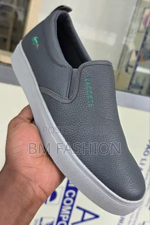 Photo - Lacoste Mens Powercourt Leather Flats