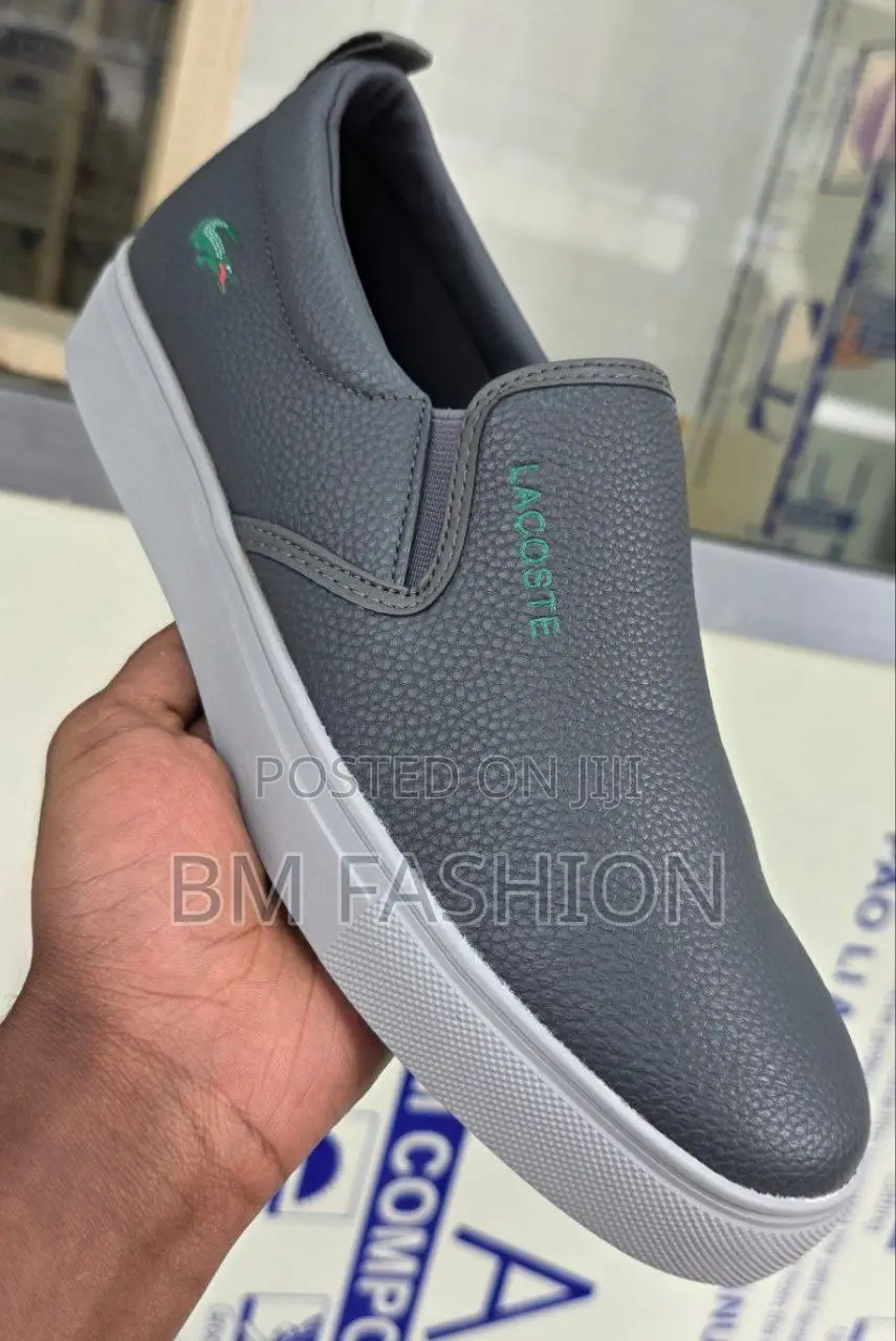 Lacoste Mens Powercourt Leather Flats