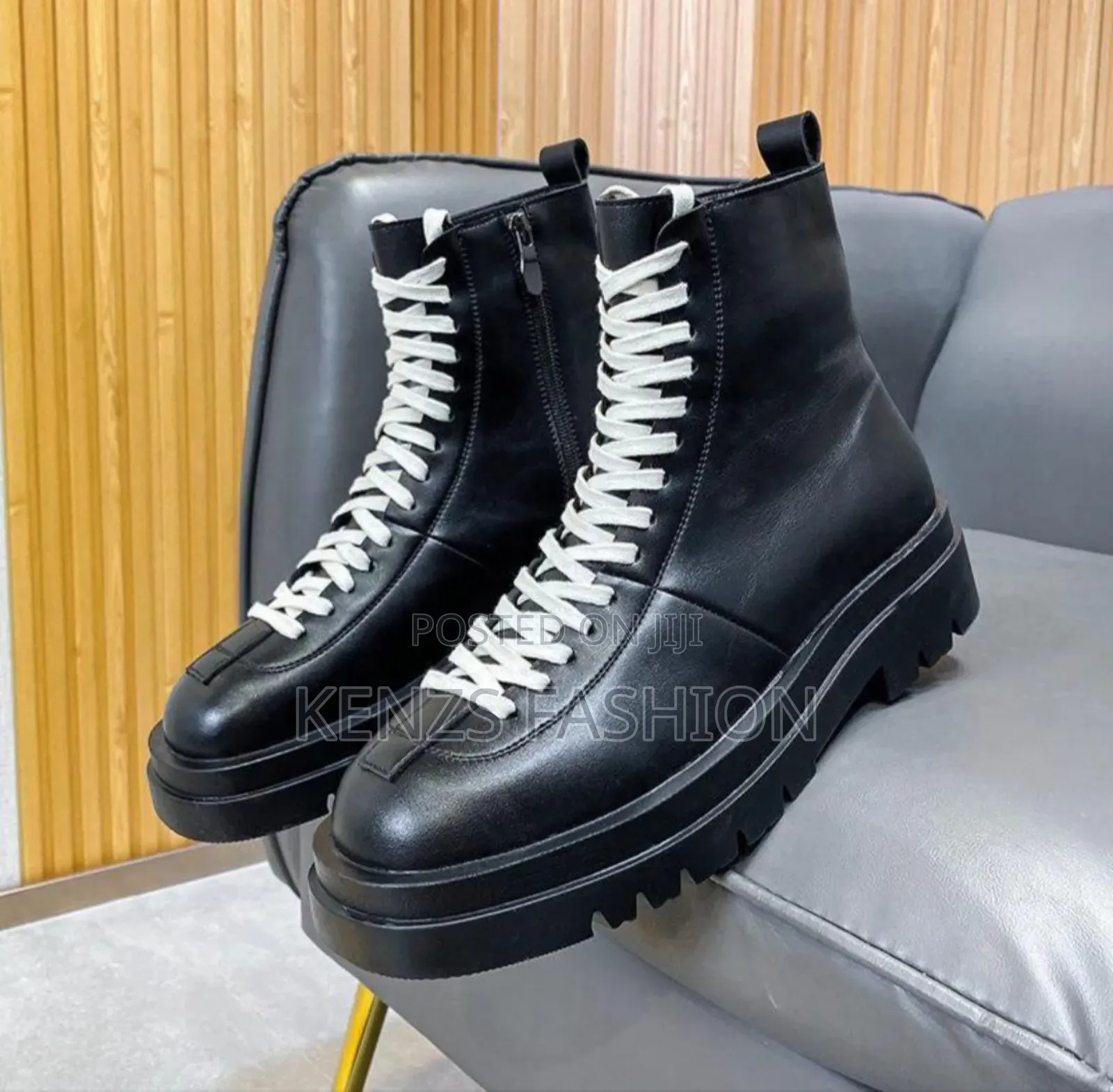 Men's Black Ankle Boots