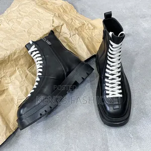 Men's Black Ankle Boots