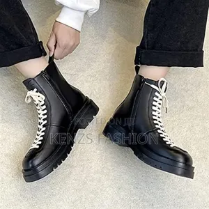 Men's Black Ankle Boots