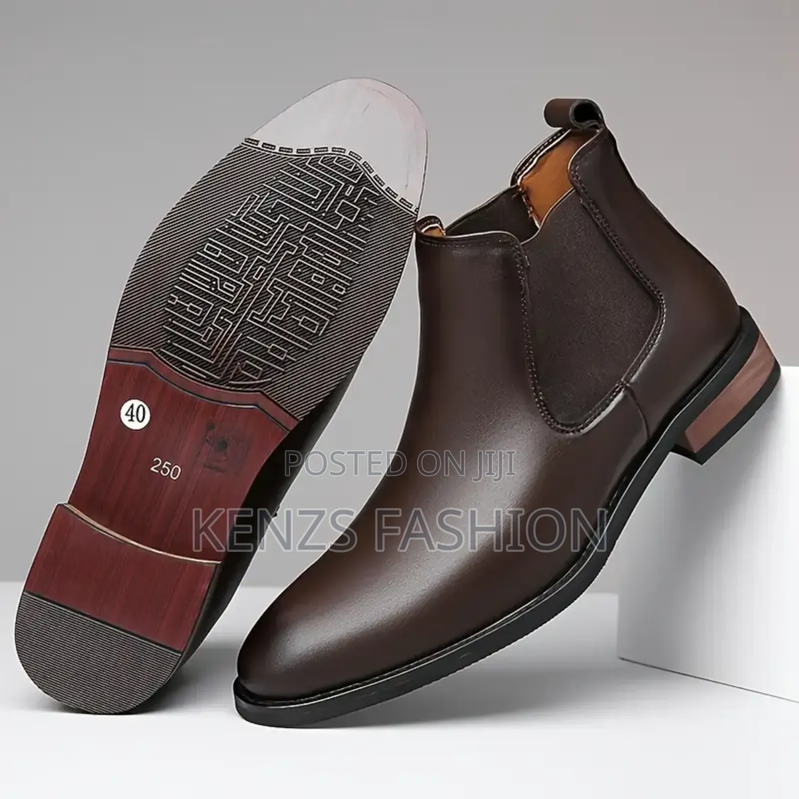 Classic Leather Chelsea Boots