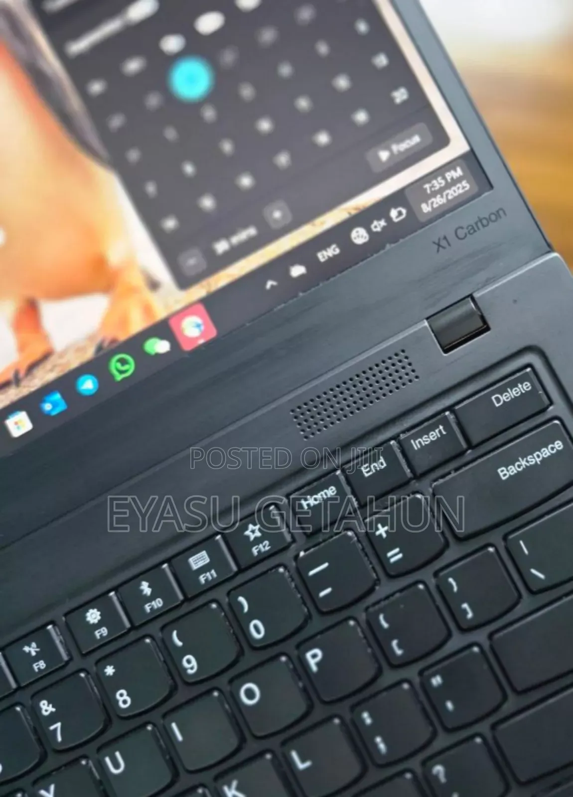 New Laptop Lenovo ThinkPad X1 Carbon 16GB Intel Core I7 SSD 512GB