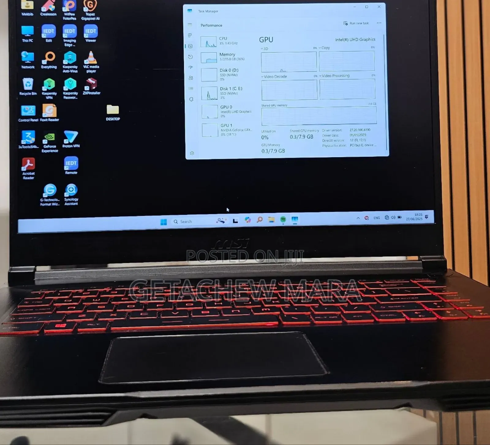 New Laptop Apple MacBook Pro M1 16GB Intel Core I7 SSD 1T