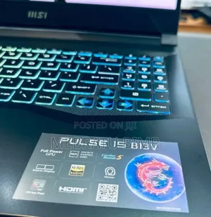 New Laptop MSI Pulse GL66 16GB Intel Core I7 SSD 512GB