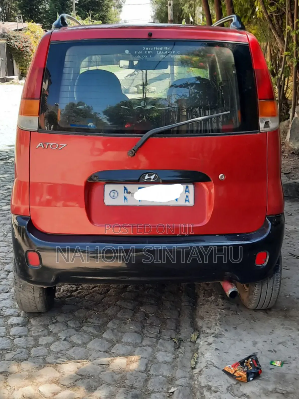 Hyundai Atos 1998 Red