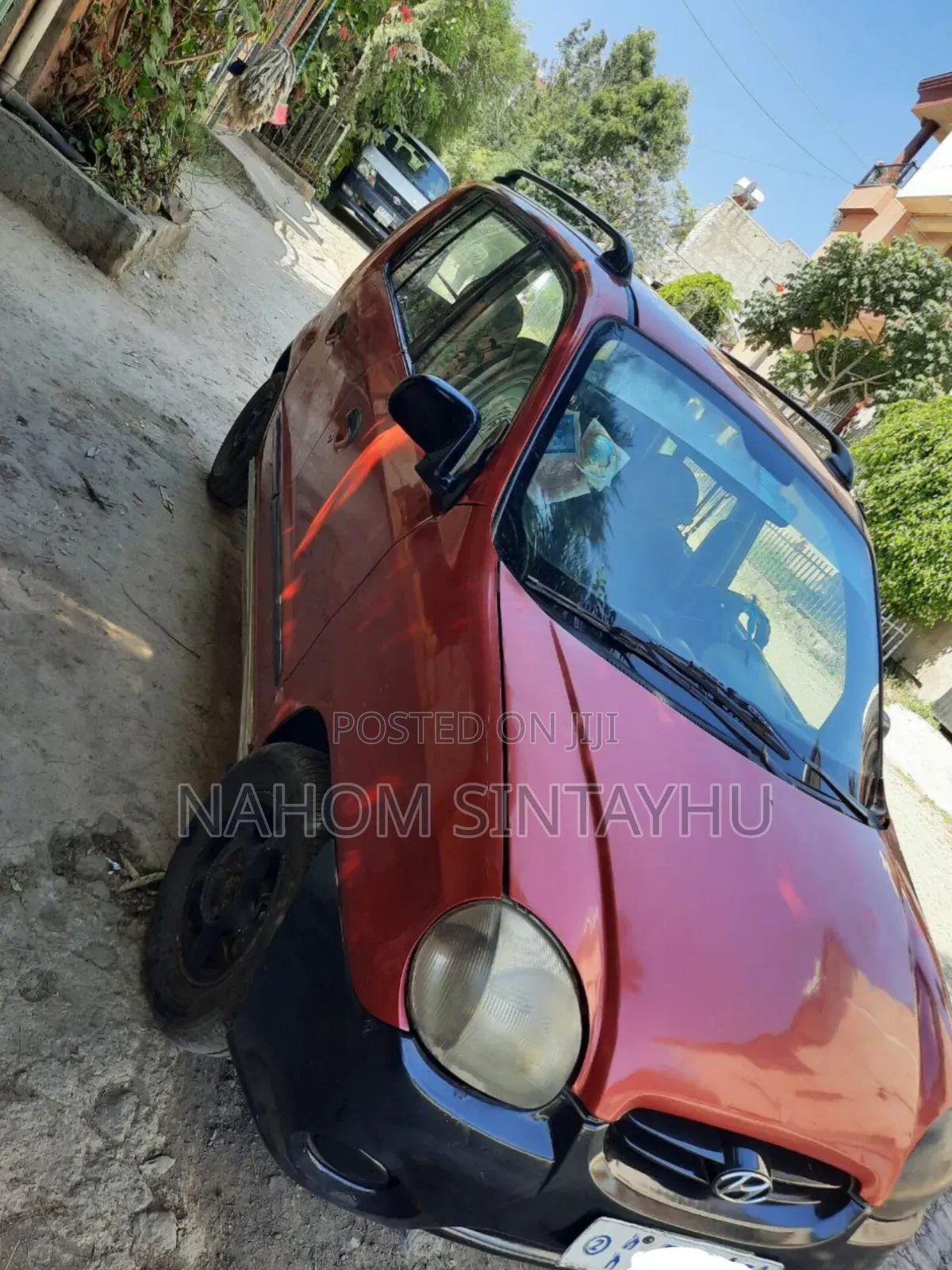 Hyundai Atos 1998 Red