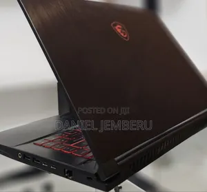 New Laptop MSI GF63 16GB Intel Core I7 SSD 512GB