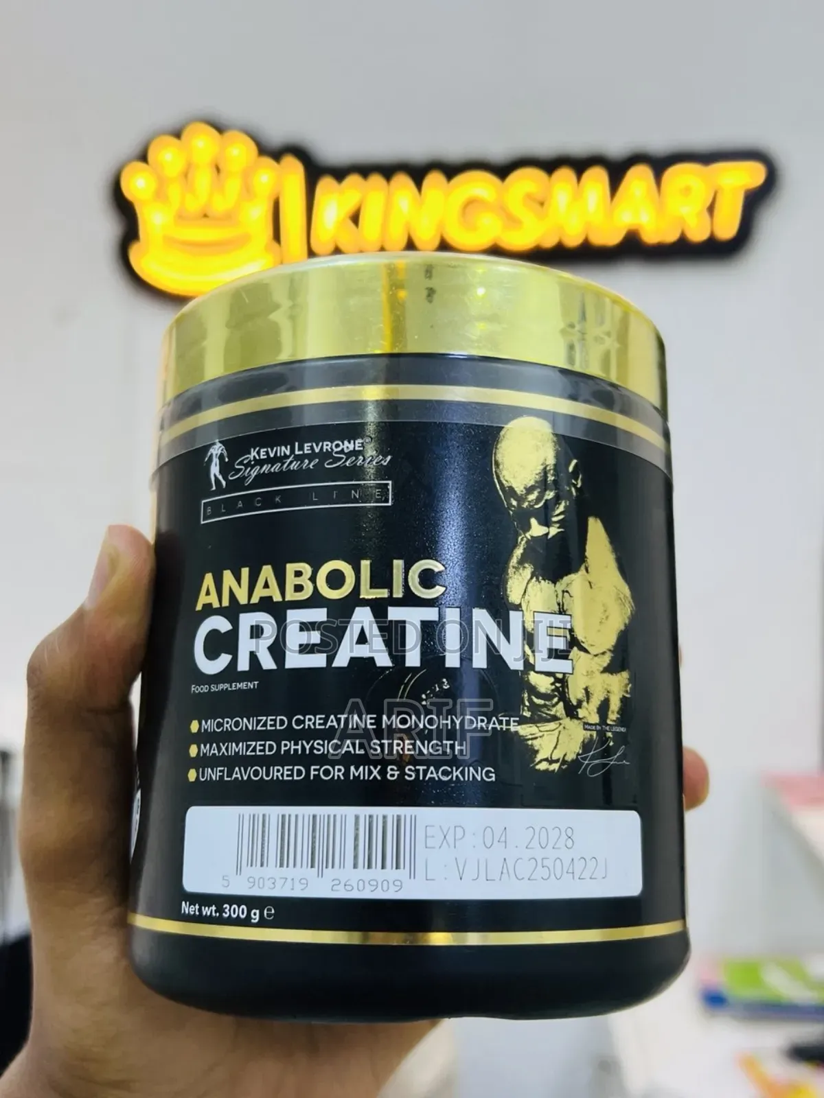 Anabolic Micronised Creatine Monohydrate 60 Serving ( Kevine Levrone )