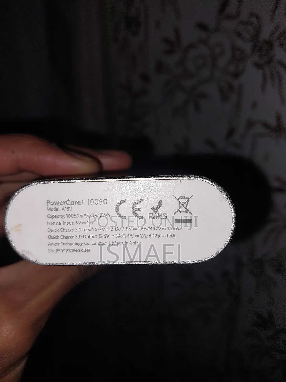 Used Anker Powercore+ 10050 Mah (Qc 3.0) Power Bank – Aluminum