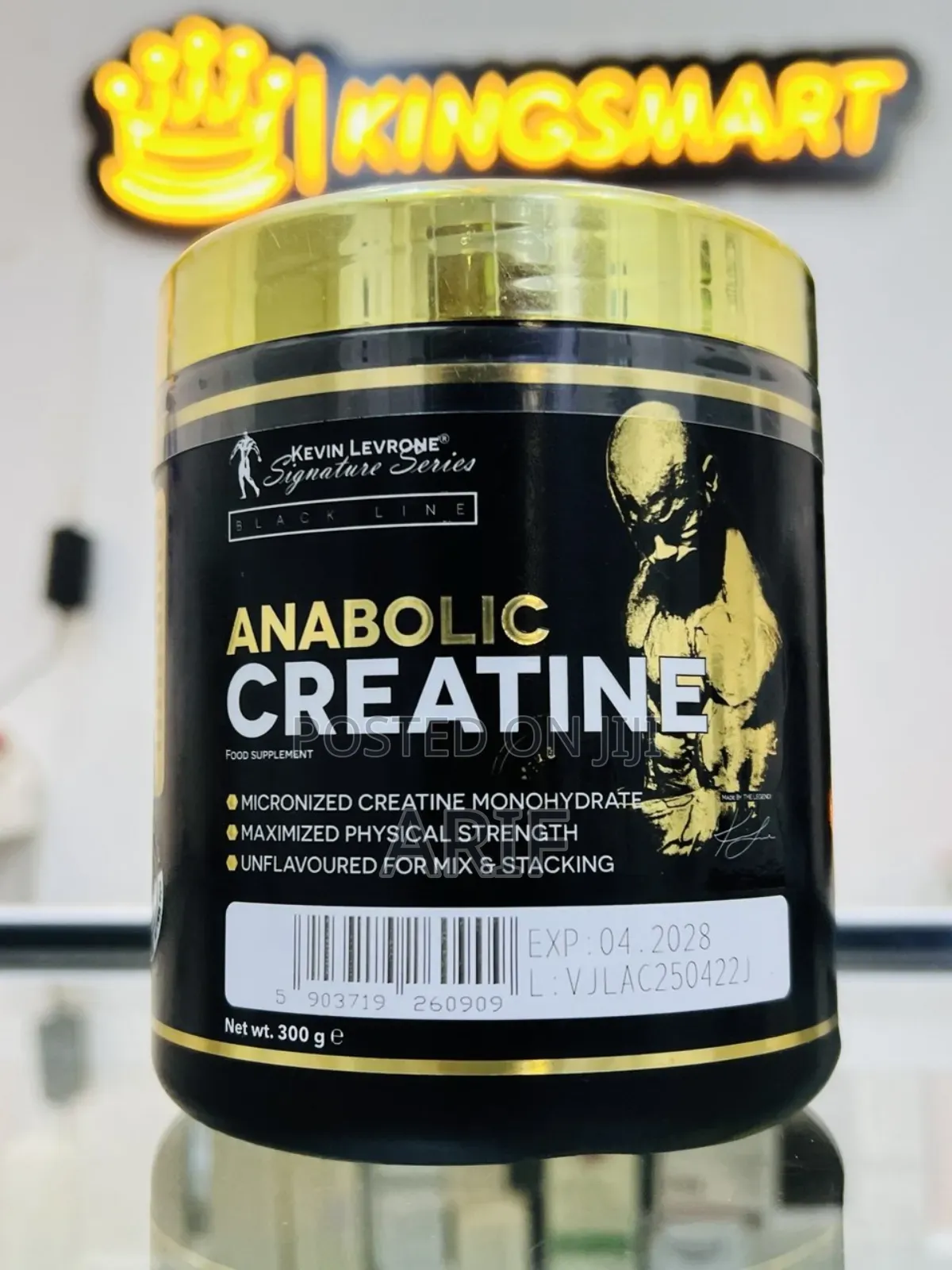 Kevine Levrone Anabolic Creatine Monohydrate 60 Serving