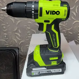 Vido Chargable Drill 21v Two Battery