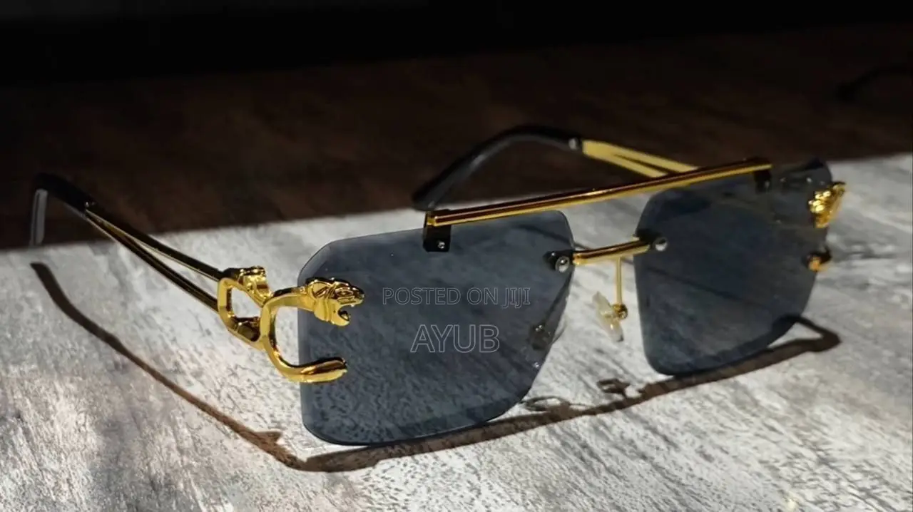 Vintage Frameless Sunglasses