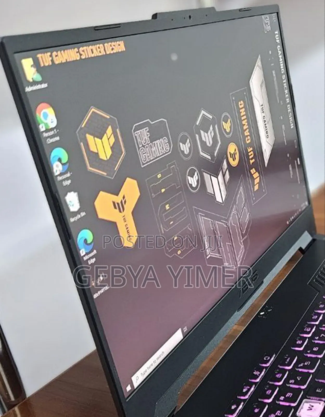 New Laptop Asus TUF Gaming A15 16GB AMD Ryzen 7 SSD 512GB