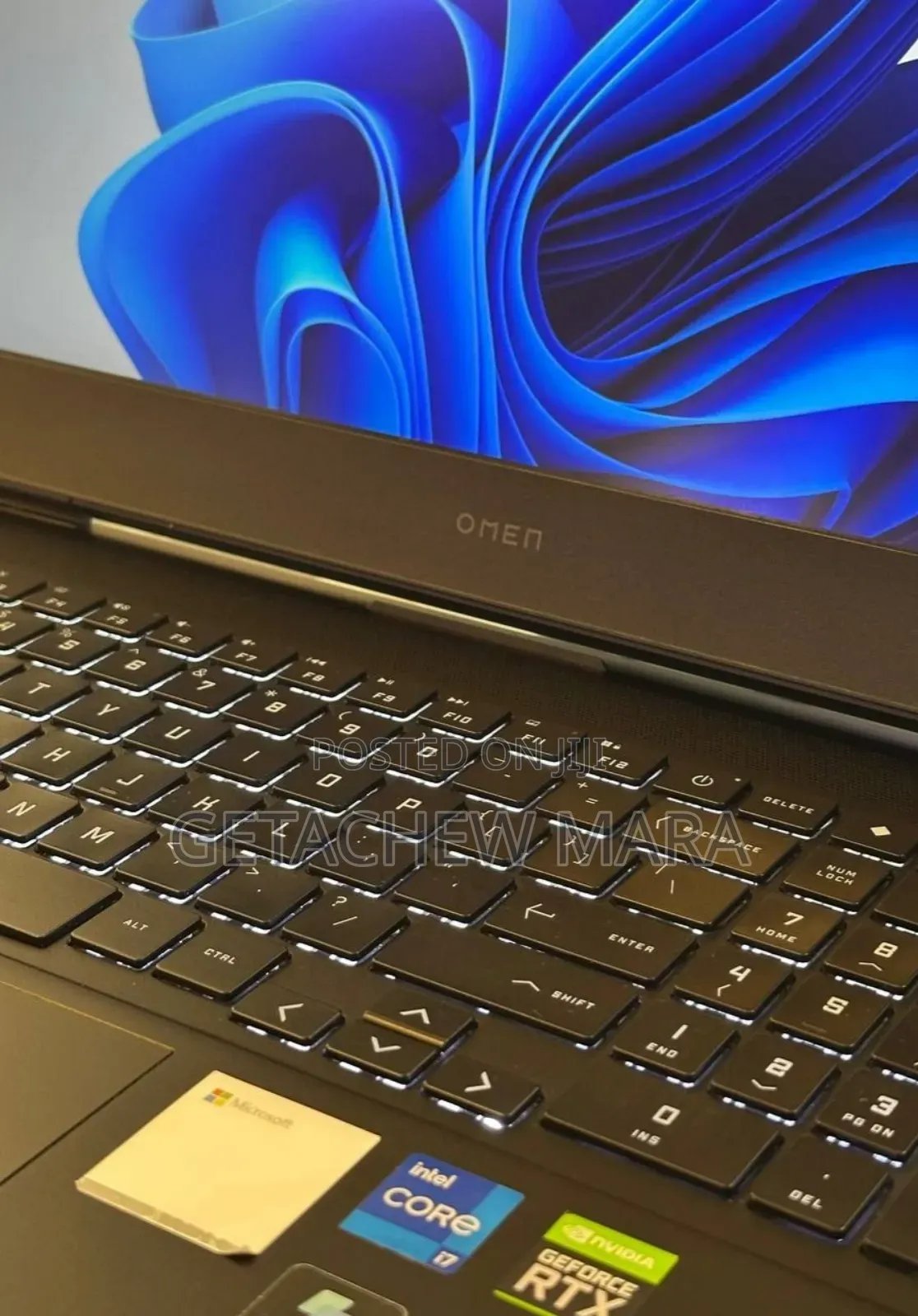 New Laptop HP Omen 16 16GB Intel Core I7 SSD 512GB
