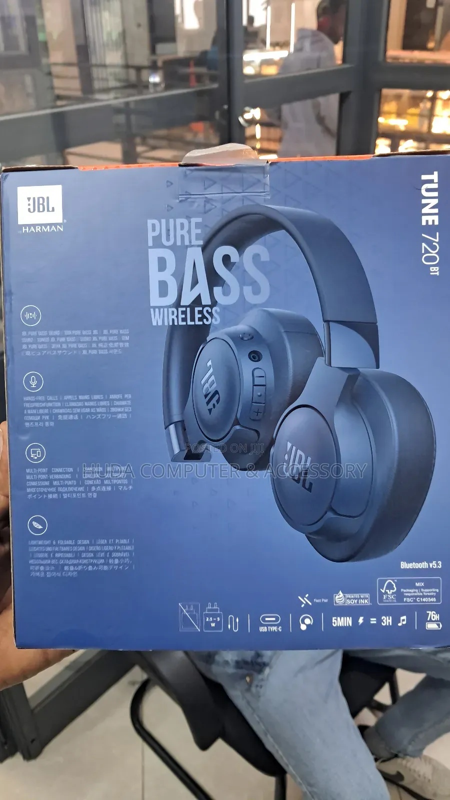 JBL Tune 720bt Wireless Headphones