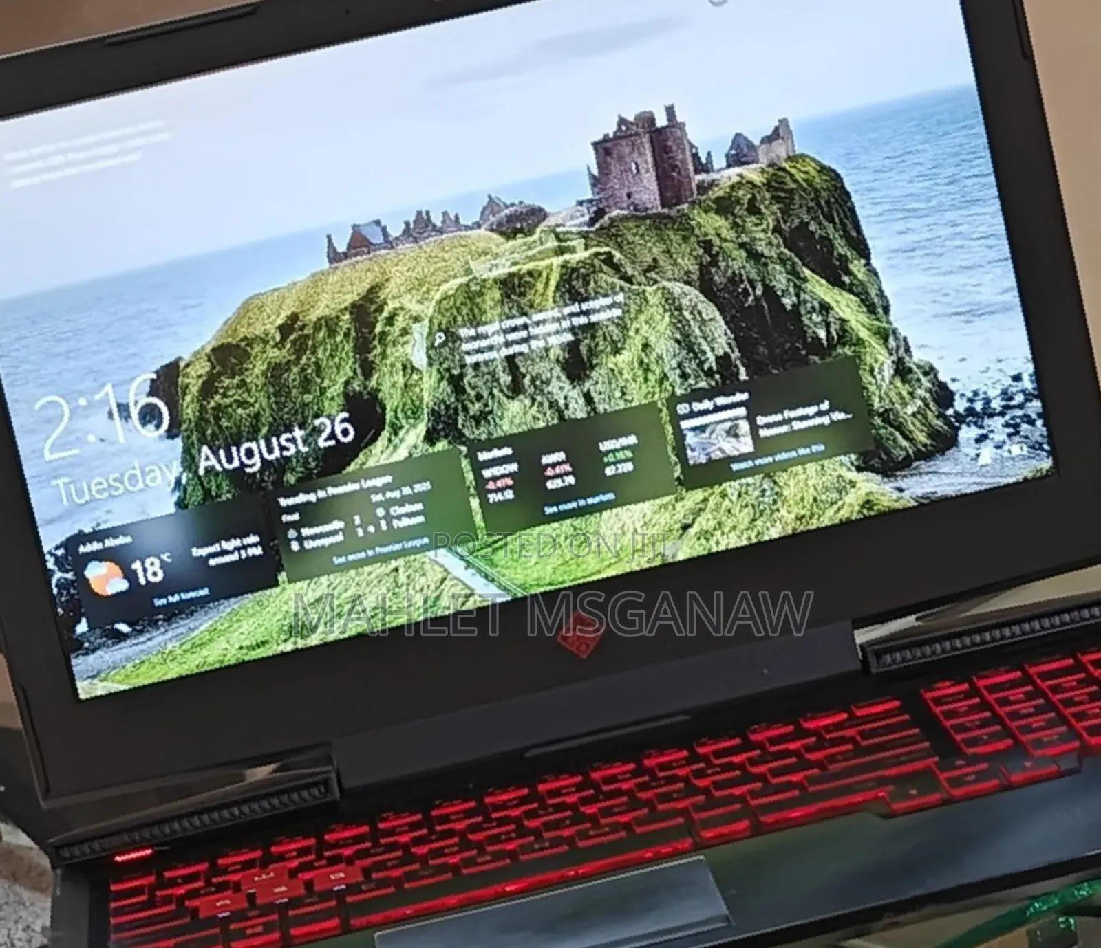 New Laptop HP Omen 15 16GB Intel Core I7 HDD 1T