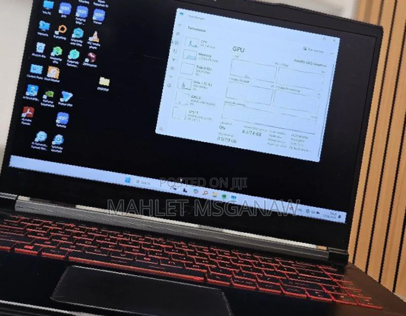 New Laptop MSI GF63 16GB Intel Core I7 SSD 1T