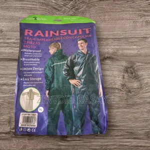 Photo - Rain Suit for Men and Wimen ለወንዶችም ለሴቶችም የሚሆን የዝናብ ልብስ