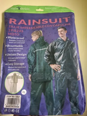 Rain Suit for Men and Wimen ለወንዶችም ለሴቶችም የሚሆን የዝናብ ልብስ