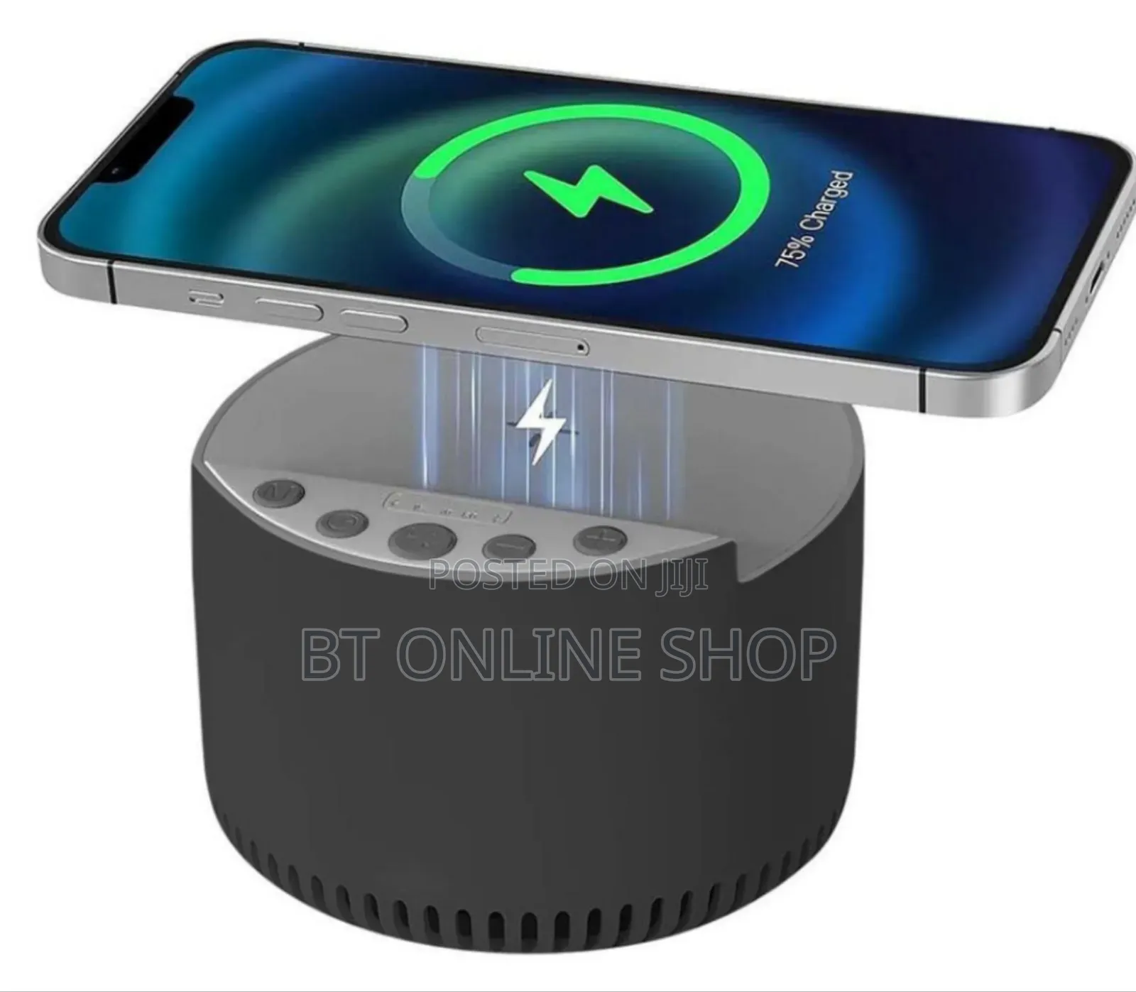 Rovik 3-in-1 Bluetooth Speaker With Sleep Machine Wireless Charger