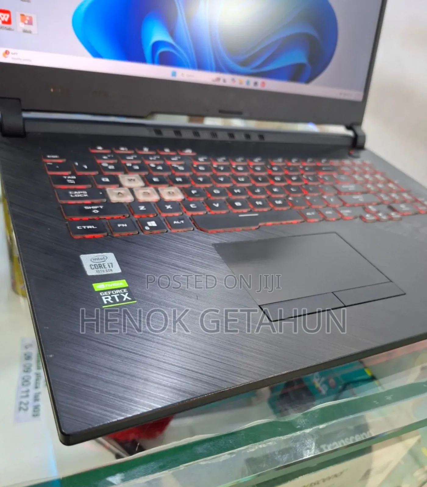 New Laptop Asus ROG Strix G15 16GB Intel Core I7 SSD 1T