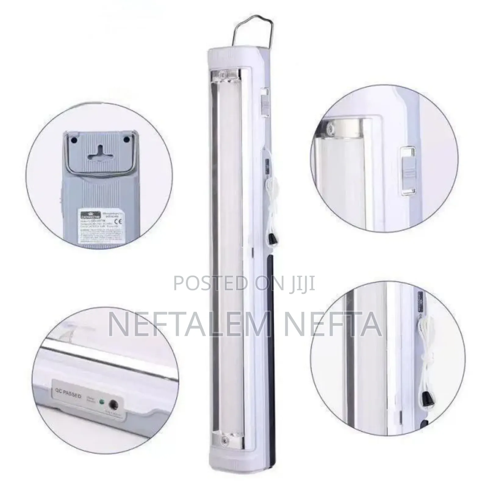 Rechargeable Led Lamp With Built-in Stand