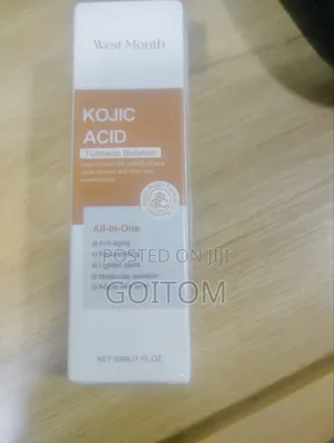Kojic Acid Original የ ጃፓን ምርት ማድያት : የብጉር ጠባሳዎች እና ጥቓቁር ነጠብጣብ Remover