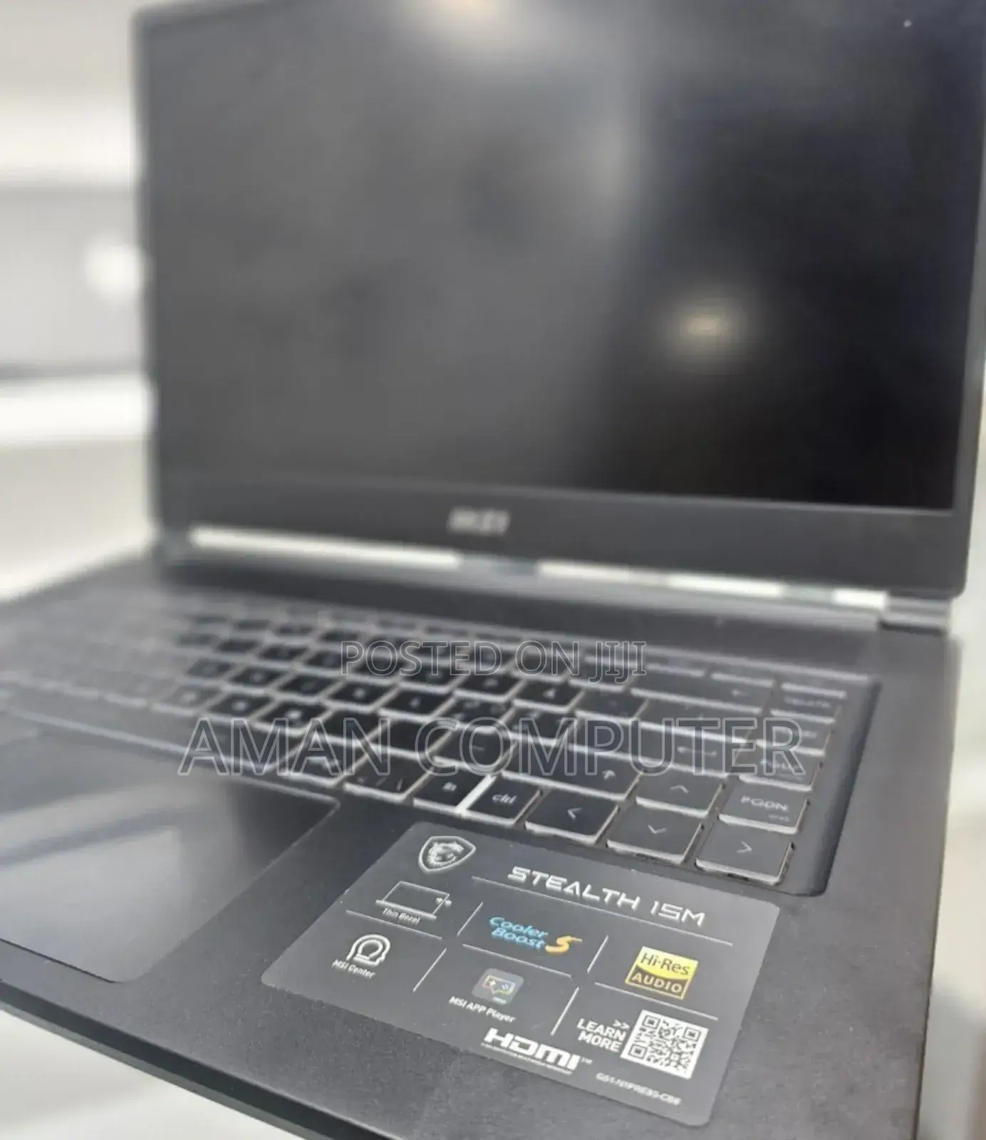 New Laptop MSI Stealth GS77 16GB Intel Core I7 SSD 1T