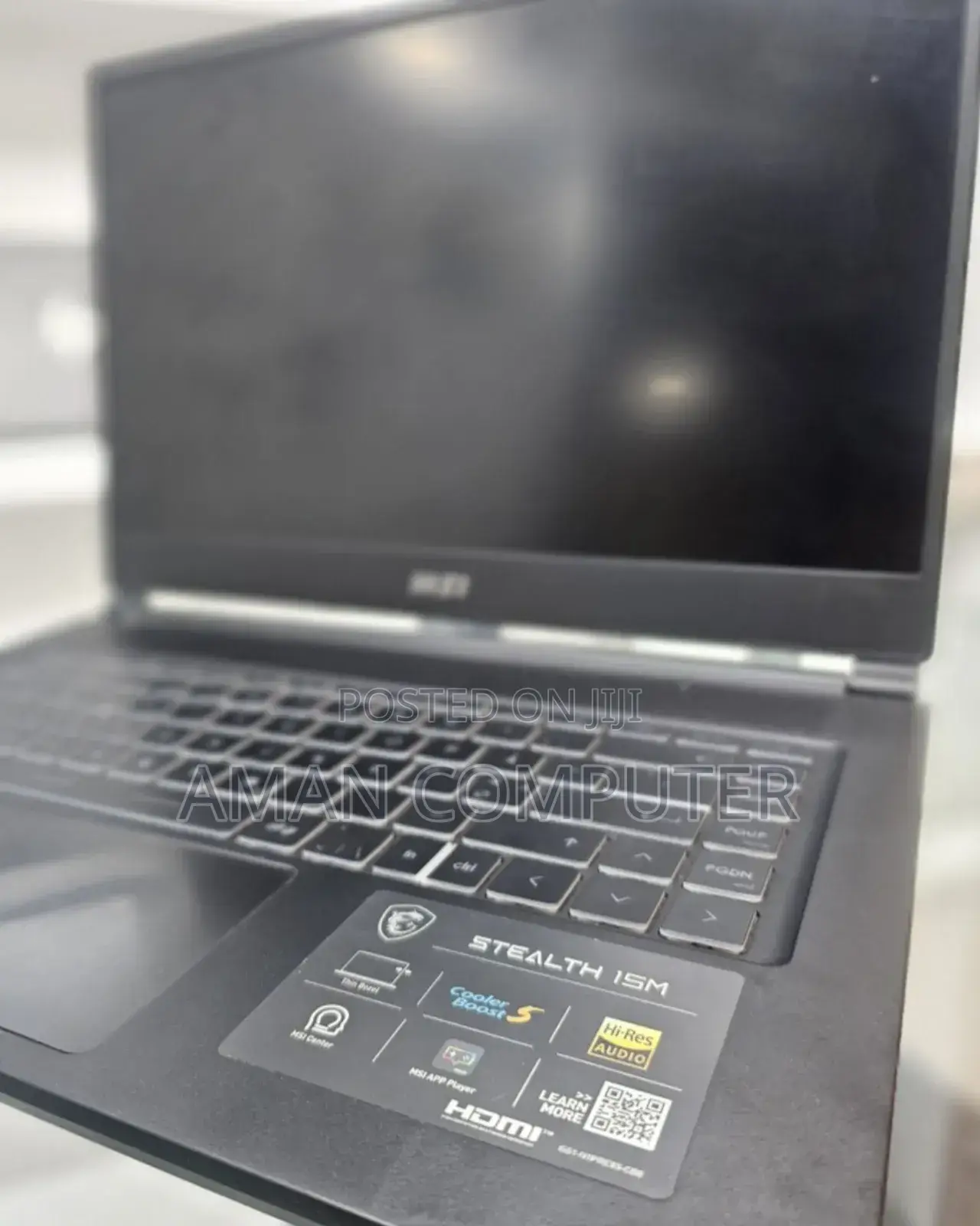 New Laptop MSI Stealth GS77 16GB Intel Core I7 SSD 1T