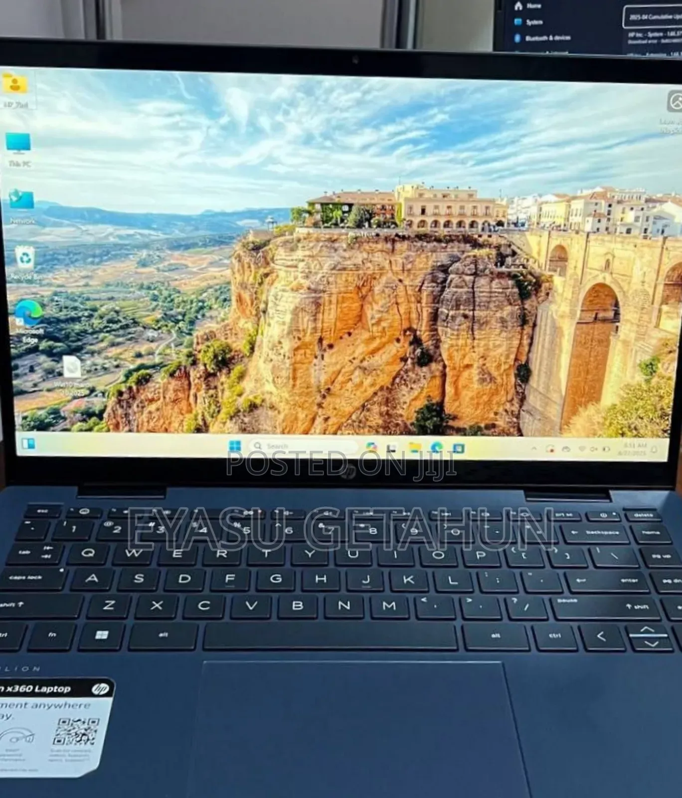 New Laptop HP Pavilion 15 8GB Intel Core I3 SSD 256GB