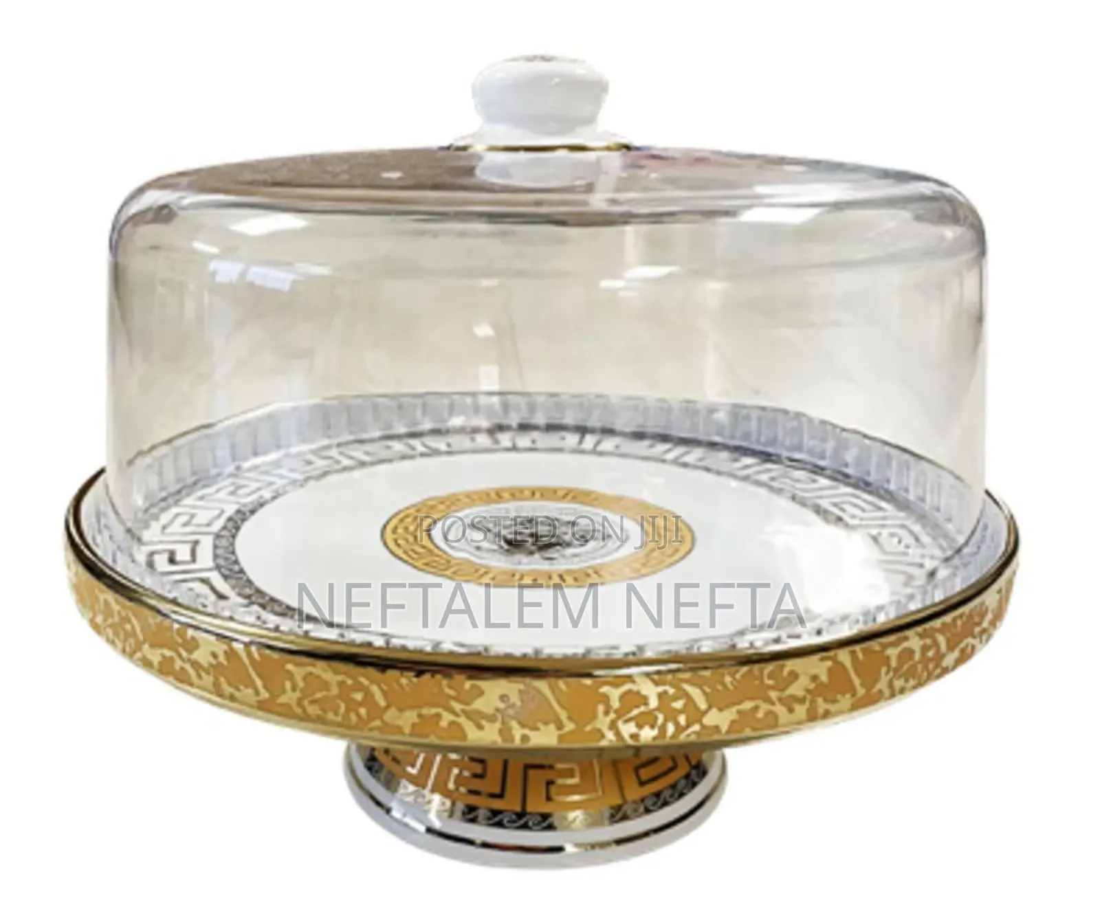 Acrylic Cake Stand With Dome
