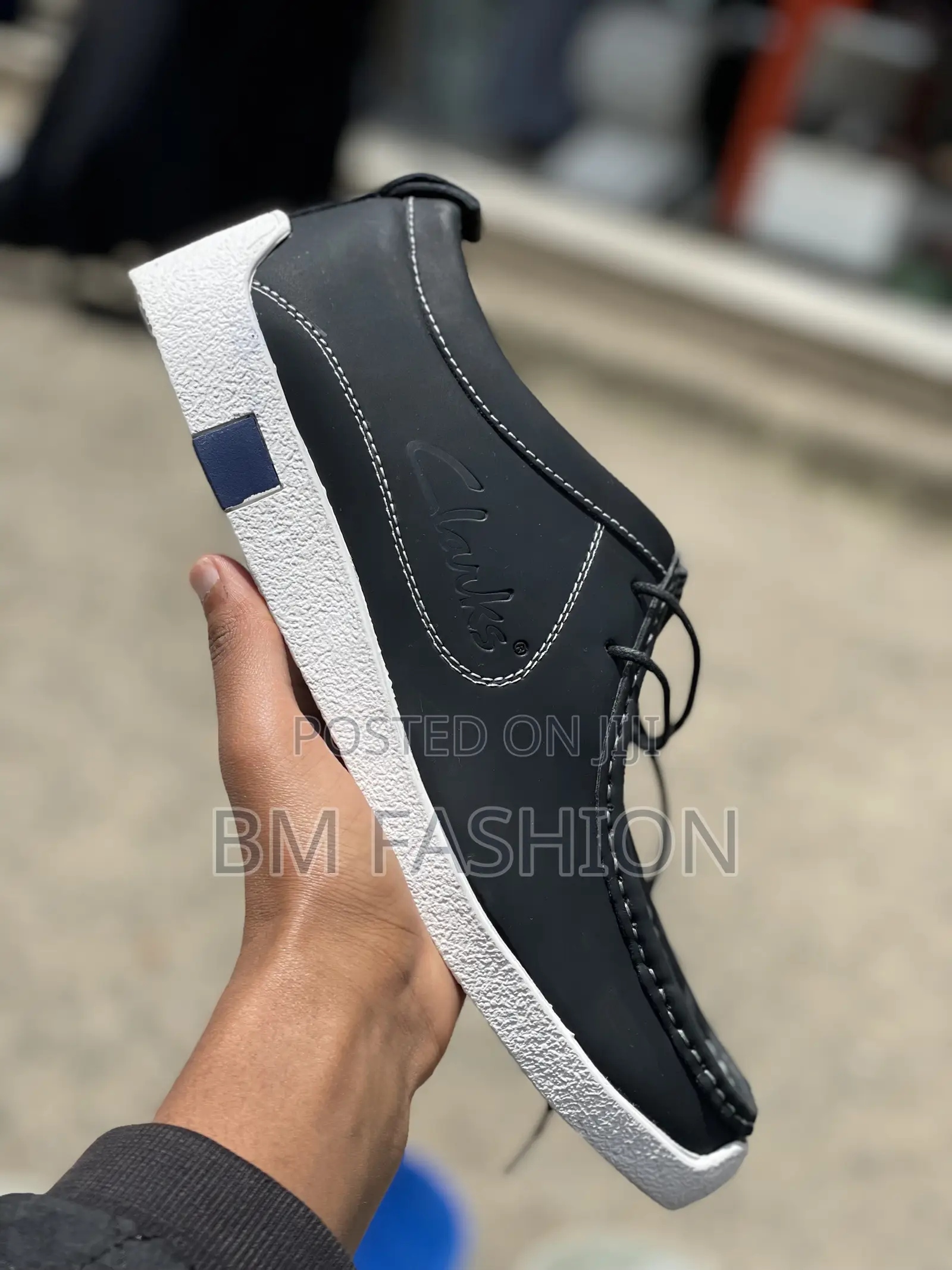 Elegant Black Clarks Casual Mens Footwear Loafers