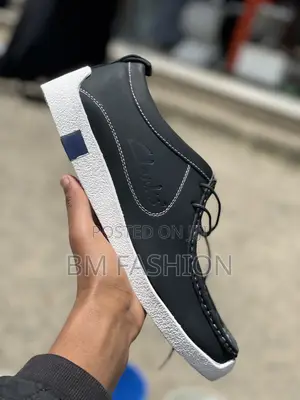 Elegant Black Clarks Casual Mens Footwear Loafers