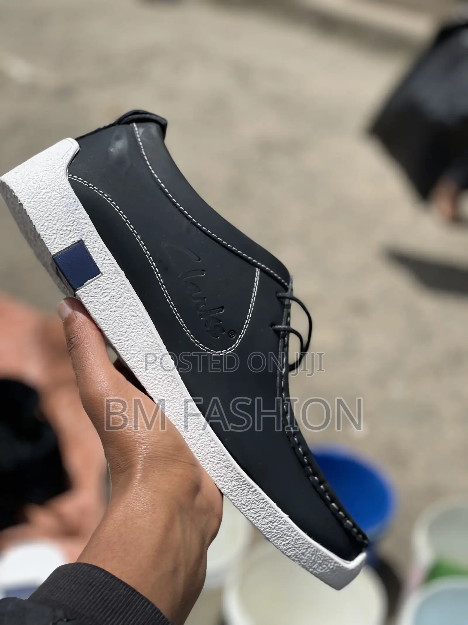 Elegant Black Clarks Casual Mens Footwear Loafers