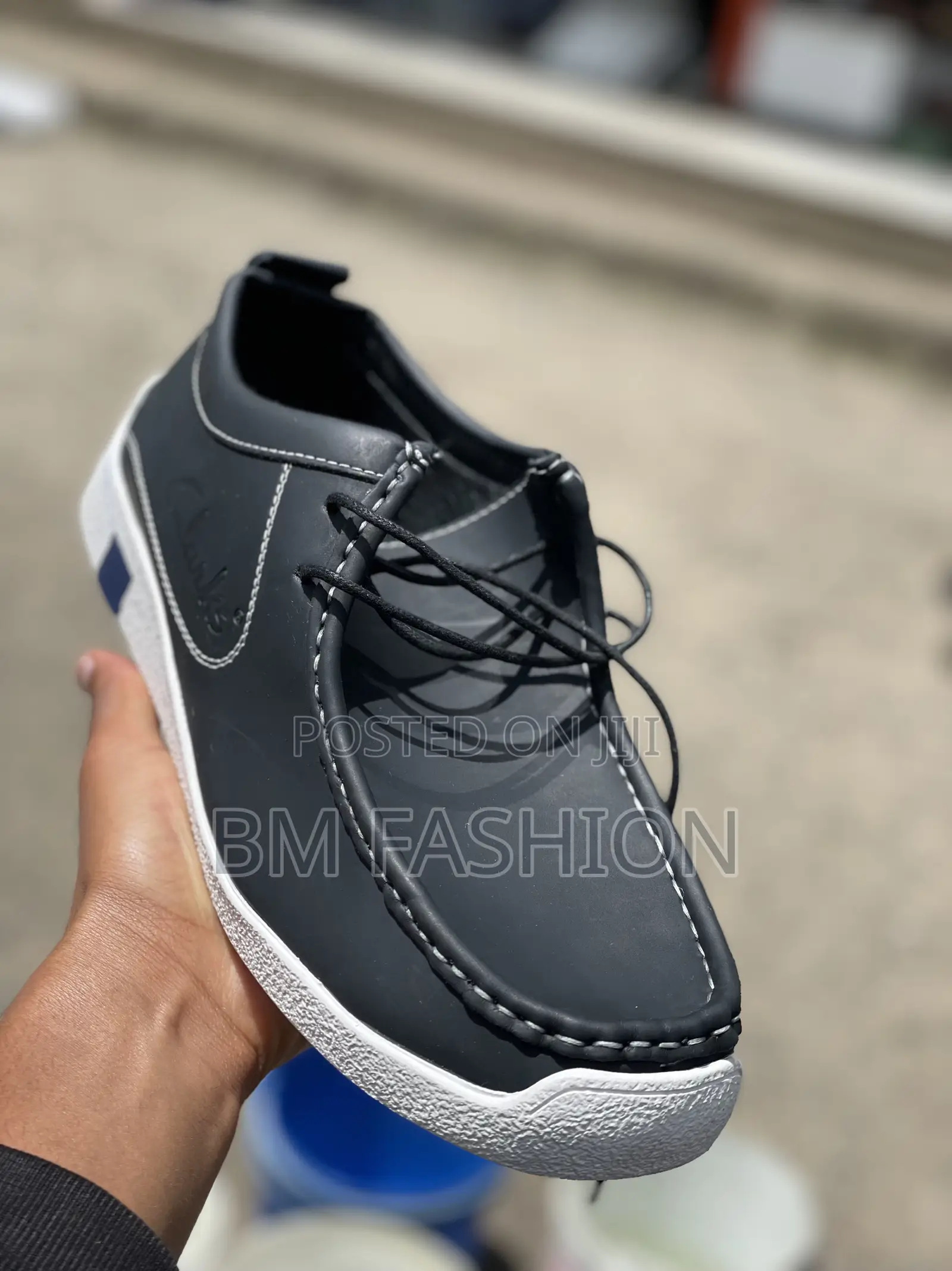 Elegant Black Clarks Casual Mens Footwear Loafers