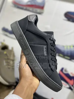 Photo - Elegant Timberland Flats Men Quality Black Banned Color